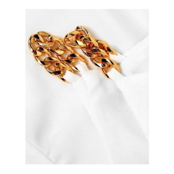 NEW! Lilly Pulitzer Women's Adrienne Halter Tank Top Resort White Size 10 NWT - Picture 6 of 11